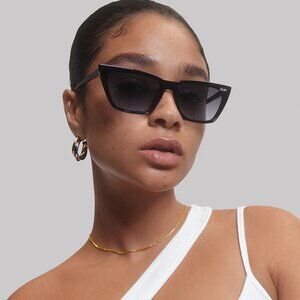 NWT QUAY AUSTRALIA BAD HABIT SUNGLASSES, BLACK